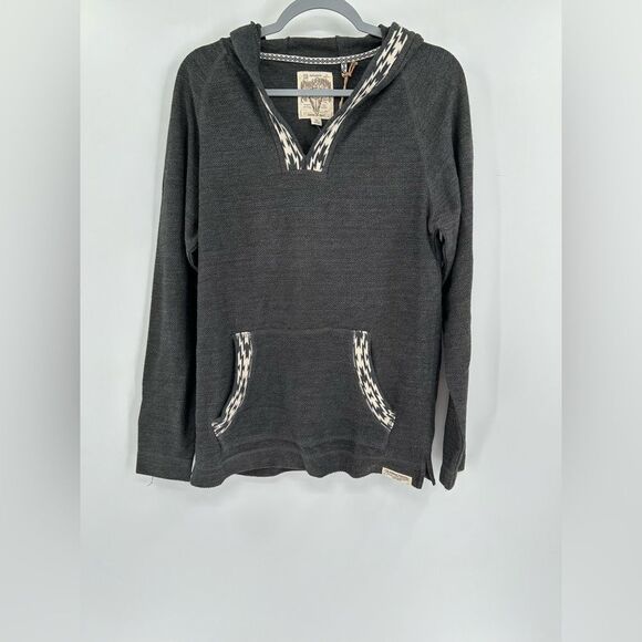 Third & Army Pullover Grey Hoodie Sweatshirt NWT Small - Picture 1 of 8